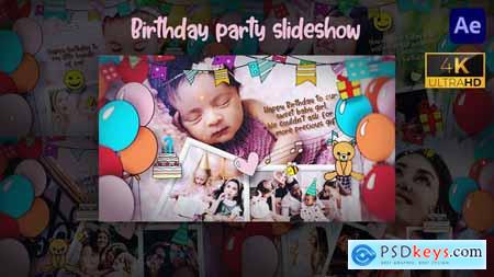 Birthday Party Slideshow - 4k 47415475