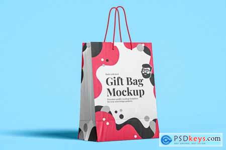 Gift Bag Mockup J2XGGEH