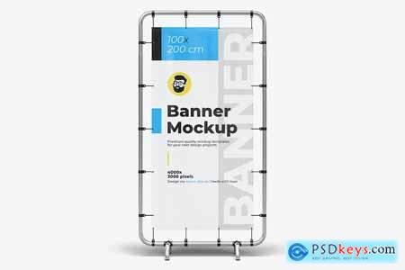 Banner Stand Mockup