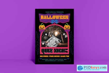 Halloween Quiz Night Flyer