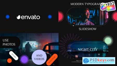 Modern Typography Intro Slideshow for FCPX 47171165