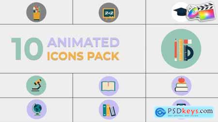Education Icons for FCPX 47136312 