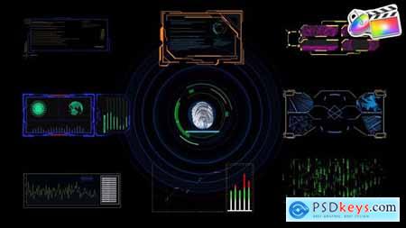 Digital HUD Elements Pack for FCPX 47136959