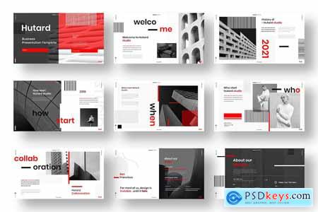 Hutard  Business PowerPoint Template