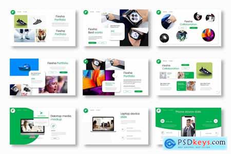 Fiesha  Business PowerPoint Template