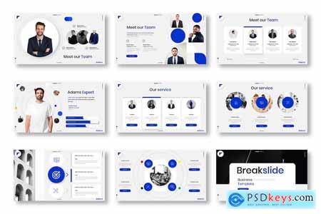 Adams  Business PowerPoint Template