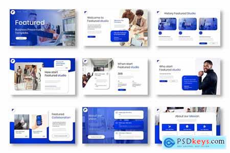 Featured  Business PowerPoint Template