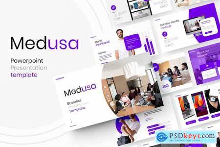 Medusa  Business PowerPoint Template