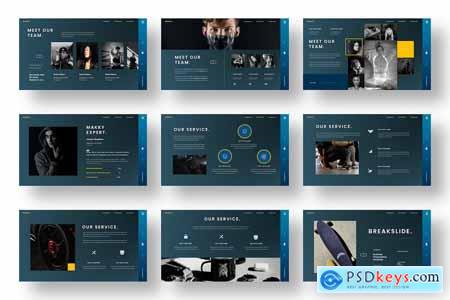 Makky  Business PowerPoint Template