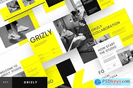 Grizly  Business PowerPoint Template