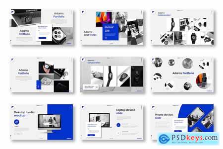 Adams  Business PowerPoint Template