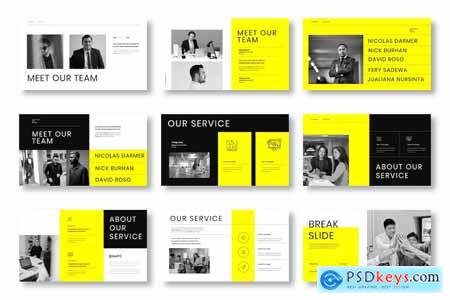 Grizly  Business PowerPoint Template
