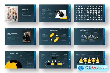 Makky  Business PowerPoint Template