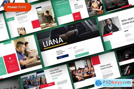 Liana  Business PowerPoint Template