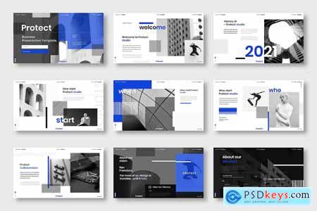 Protect  Business PowerPoint Template