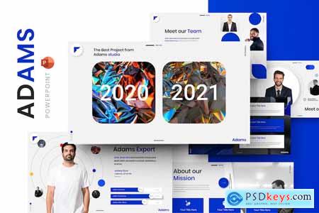 Adams  Business PowerPoint Template