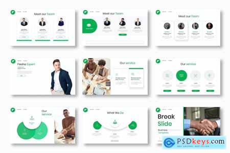 Fiesha  Business PowerPoint Template