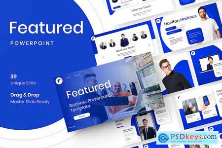 Featured  Business PowerPoint Template