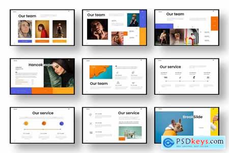 Hancok  Business PowerPoint Template