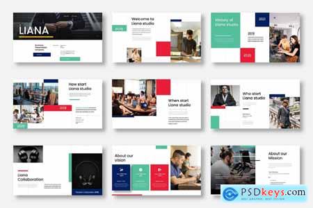 Liana  Business PowerPoint Template