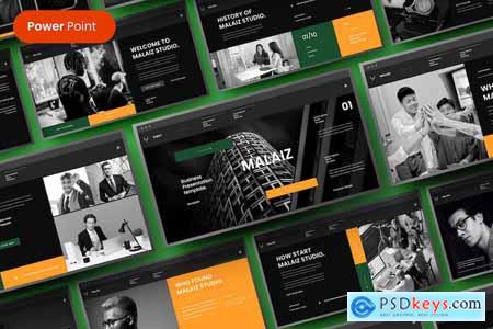 Malaiz  Business PowerPoint Template