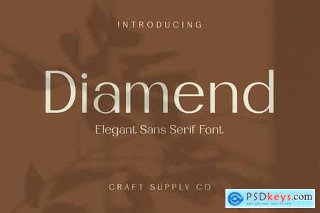 Diamend - Elegant Sans Serif