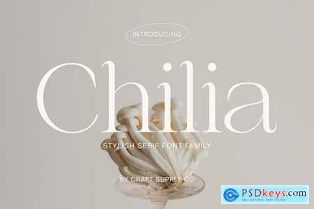 Chilia - Stylish Serif