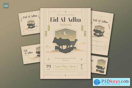 Minimalist Cream Eid Al-Adha 001