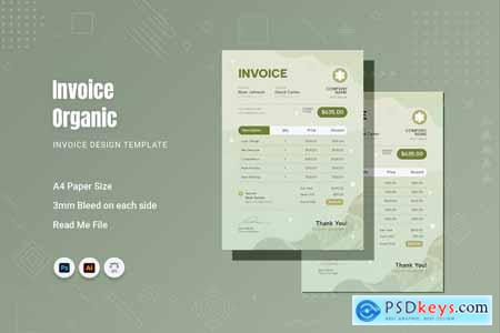 Organic Invoice