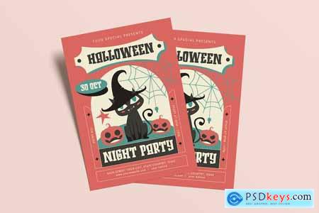 Halloween Party Flyer C4WZJV7
