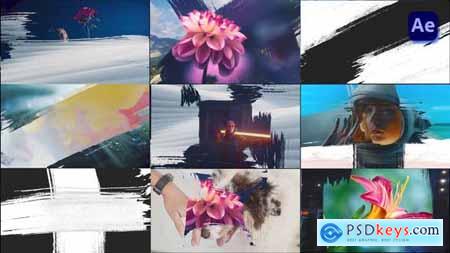 Paint Brush Transitions Pack [After Effects] 47440134
