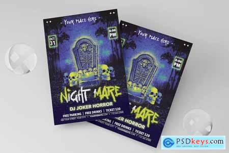 Halloween Party Flyer M66VDK8