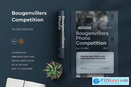 Bougenvillers Photo Competition Flyer