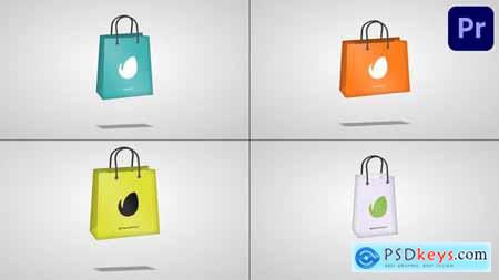 3D Animated Shopping Bags for Premiere Pro 46992254