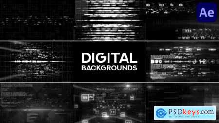 Collection Of Digital Backgrounds for After Effects 47437114