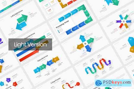 Process Step Infographic PowerPoint Template