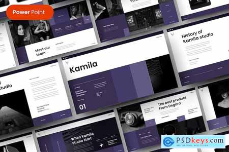 Kamila – Business PowerPoint Template
