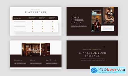 Luxury Hotel Bookings Powerpoint Template