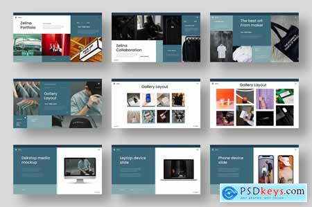 Zelina  Business PowerPoint Template