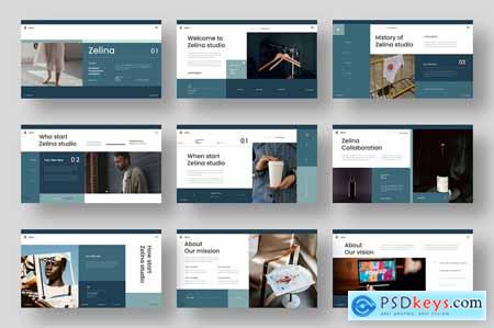 Zelina  Business PowerPoint Template