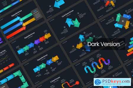 Process Step Infographic PowerPoint Template