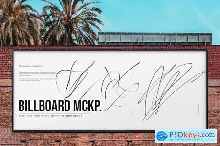 Indoor Billboard Mockup