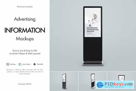 Advertising Information Mockup