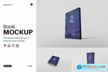 Book Mockup 6ABSZM9