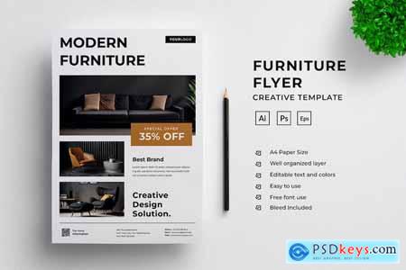 Furniture Flyer Template 7Q8YE6Q