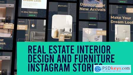 Real Estate Interior Design and Furniture Instagram Story and Reel 47502743