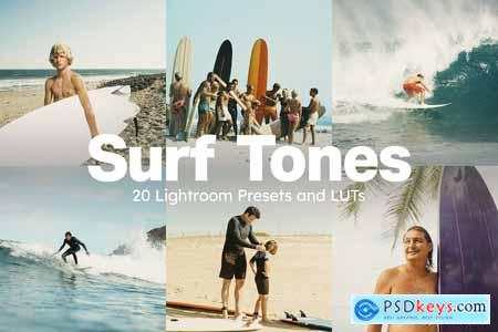 20 Surf Tones Lightroom Presets & LUTs