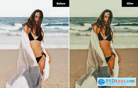 6 Nude Lightroom and Photoshop Presets