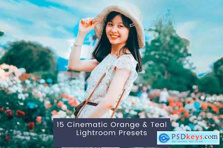 15 Cinematic Orange & Teal Lightroom Presets