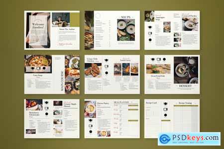 Recipe Book Indesign